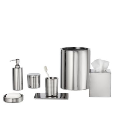 Modern Round Bath Accessories Collection 