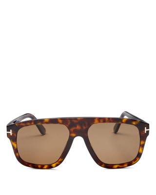 balenciaga 56mm square flat top sunglasses