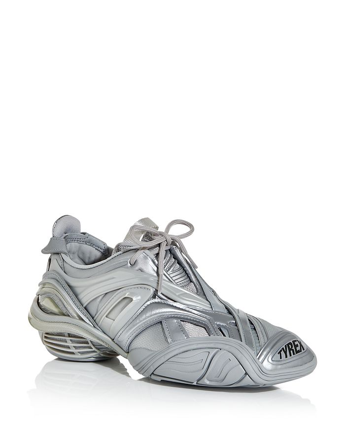 futuristic balenciaga and vetements sneakers in giger