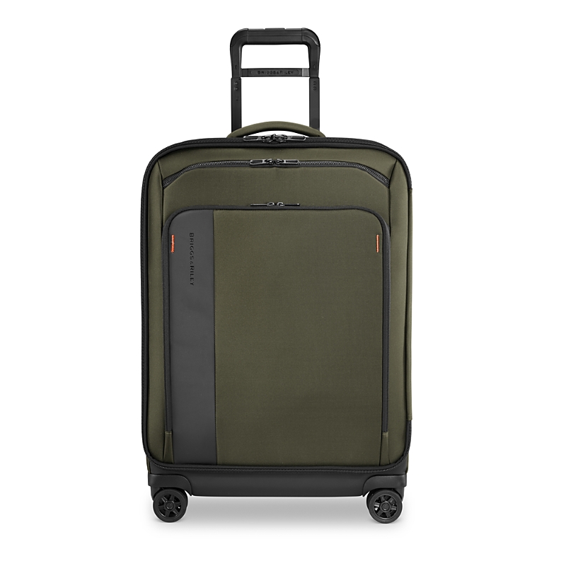 Briggs & Riley Zdx Medium Expandable Spinner Suitcase 66cm In Hunter
