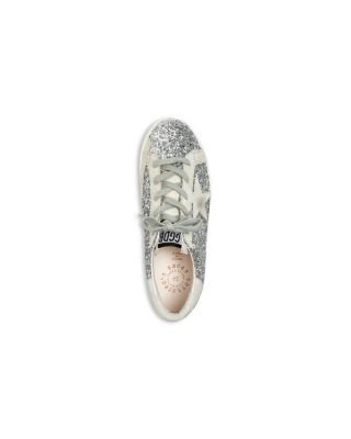 sparkly golden goose sneakers