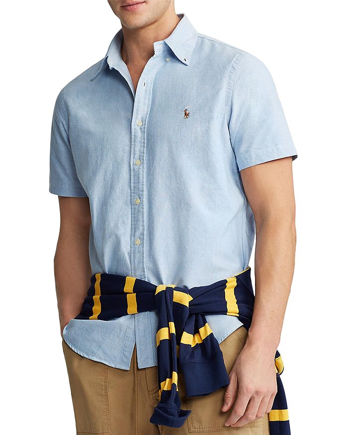 Ralph Lauren Classic Fit Short-Sleeve Oxford Shirt |