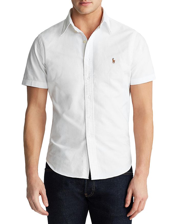 Polo Ralph Lauren Classic Fit Short-Sleeve Oxford Shirt | Bloomingdale's