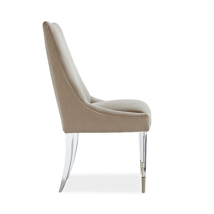 Shop Caracole I'm Floating Chair In Taupe