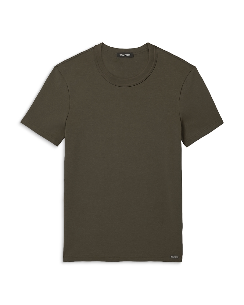 Tom Ford Cotton Blend Crewneck Tee