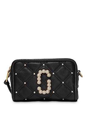 MARC JACOBS THE SOFTSHOT PEARL 17 SMALL LEATHER CROSSBODY,M0016810