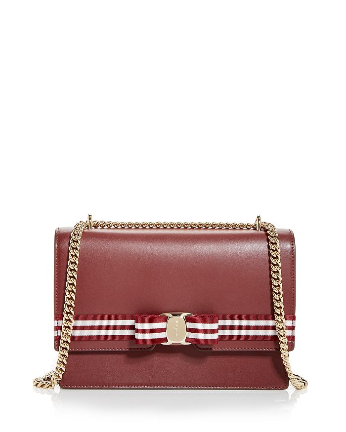 Salvatore Ferragamo Vara Leather Shoulder Bag | Bloomingdale's