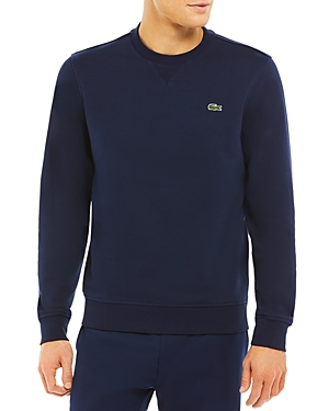 Lacoste Cotton Blend V Stitched Regular Fit Sweatshirt