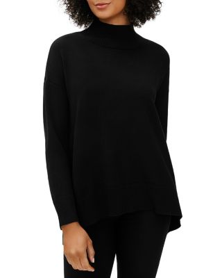 eileen fisher mock neck top