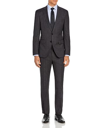 BOSS Huge/Genius Plaid Slim Fit Suit | Bloomingdale's