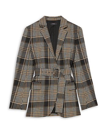 Theory - Belted Becket Blazer