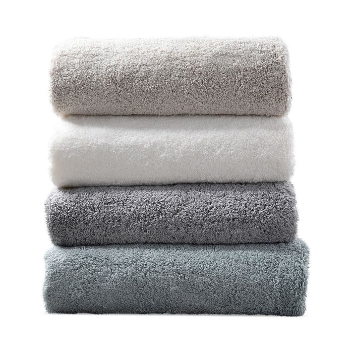 Shop Delilah Home Organic Cotton Towels, Set Of 3 In Light Gray