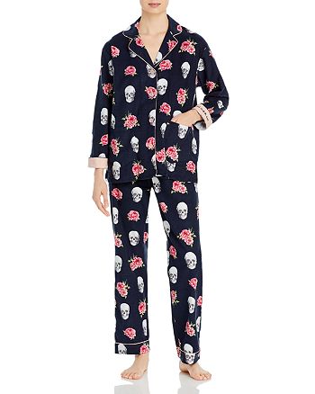 PJ Salvage - Printed Flannel Pajama Set