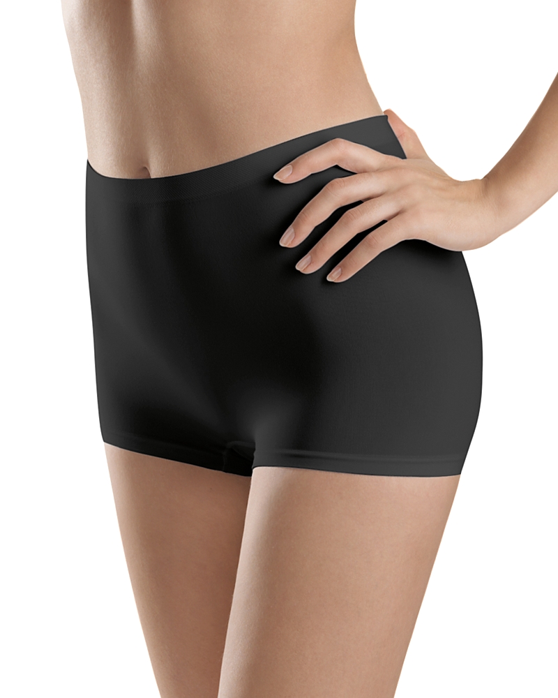 Hanro Women's Touch Feeling Boy Shorts White In Black