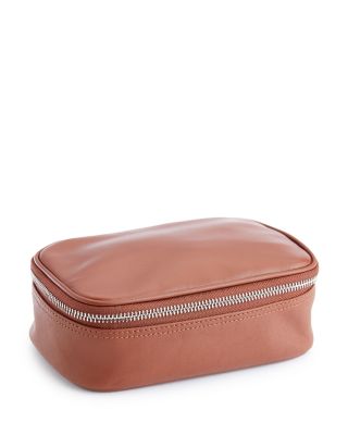 Leather Tech Accessory Travel Storage Case