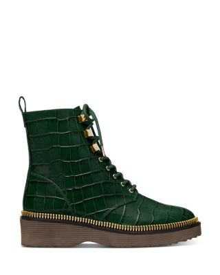 womens green combat boots