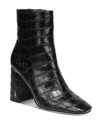 sam edelman women's codie high block heel booties