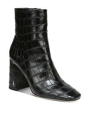 SAM EDELMAN WOMEN'S CODIE HIGH BLOCK HEEL BOOTIES H2899L2