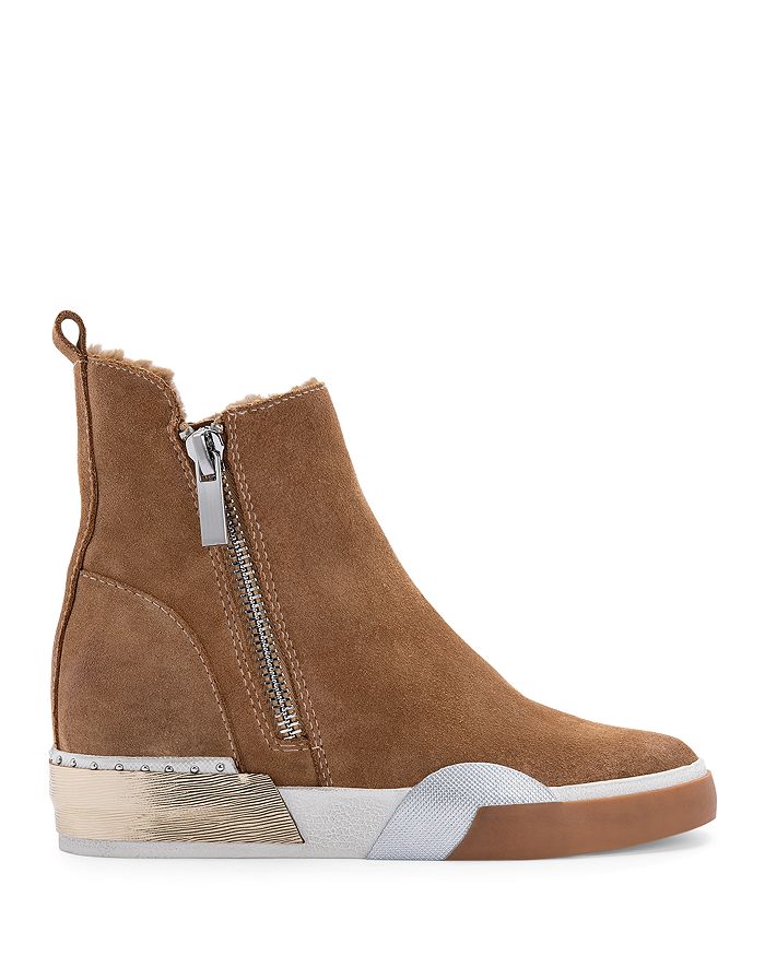 Dolce vita women's zelma zip high top sneaker booties clearance