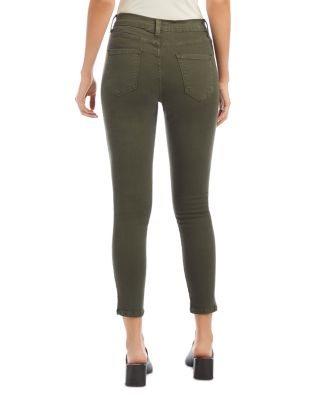 dark green skinny jeans