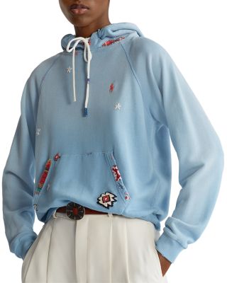 polo ralph lauren patchwork hoodie