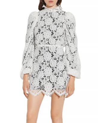 Sandro Mya Lace Mini Dress | Bloomingdale's