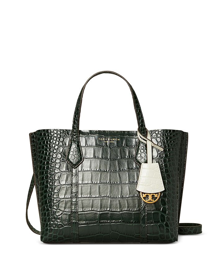 tory burch small perry triple compartment leather satchel