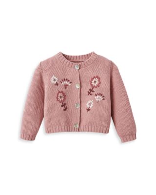 girls floral cardigan