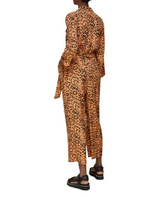 whistles animal jacquard jumpsuit