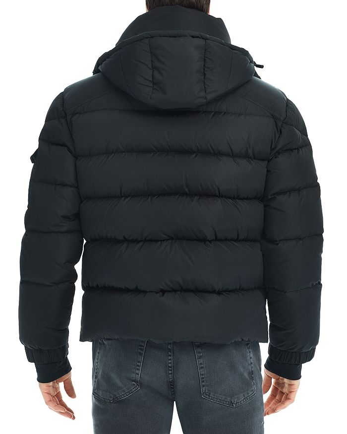 Shop Sam Glacier Quilted Down Coat In Black