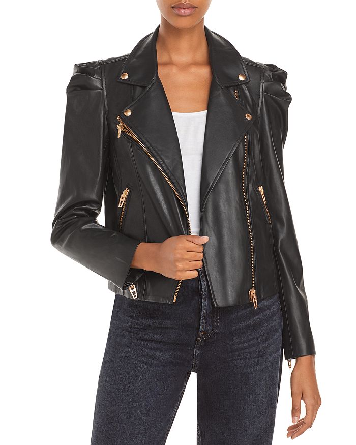 BLANKNYC Faux Leather Moto Jacket | Bloomingdale's