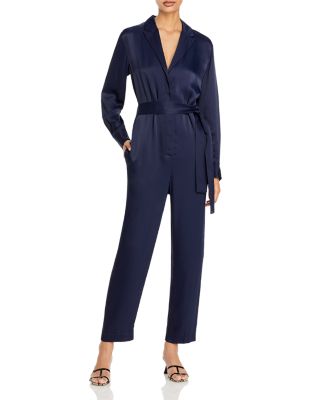 blue jumpsuit long sleeve