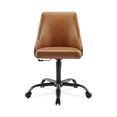Designate Swivel Faux Leather Office Chair