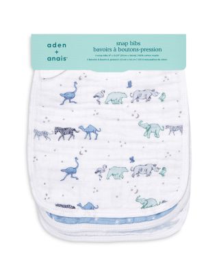 3 Pk. Classic Snap Bibs