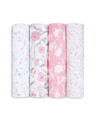 4 Pk. Printed Classic Swaddles