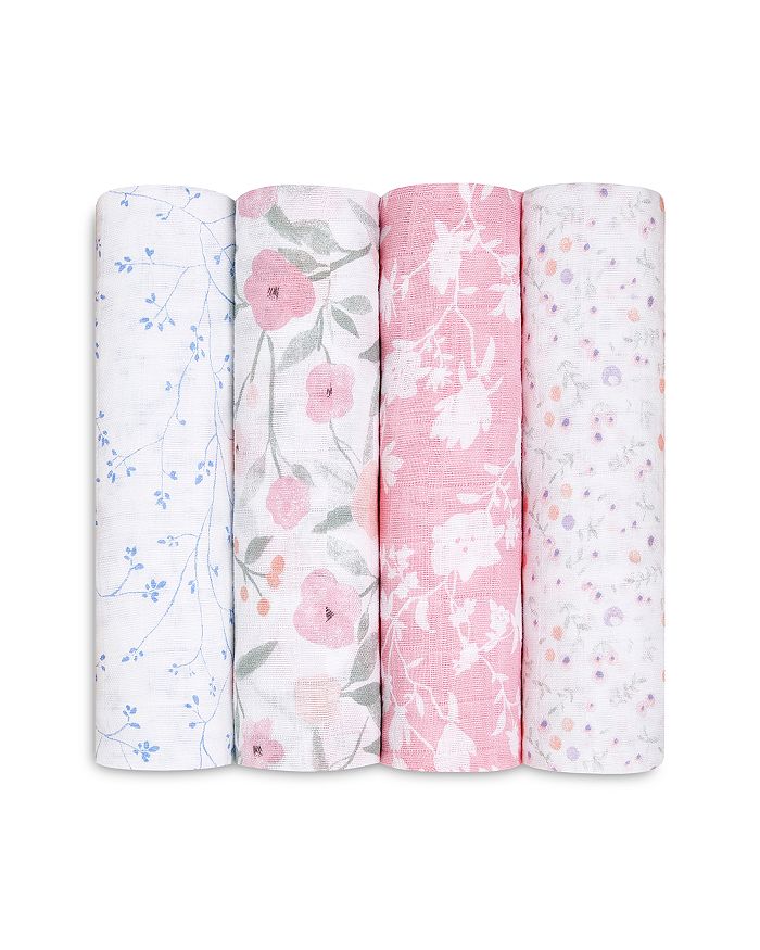 Aden and Anais 4 Pk. Printed Classic Swaddles Bloomingdale's