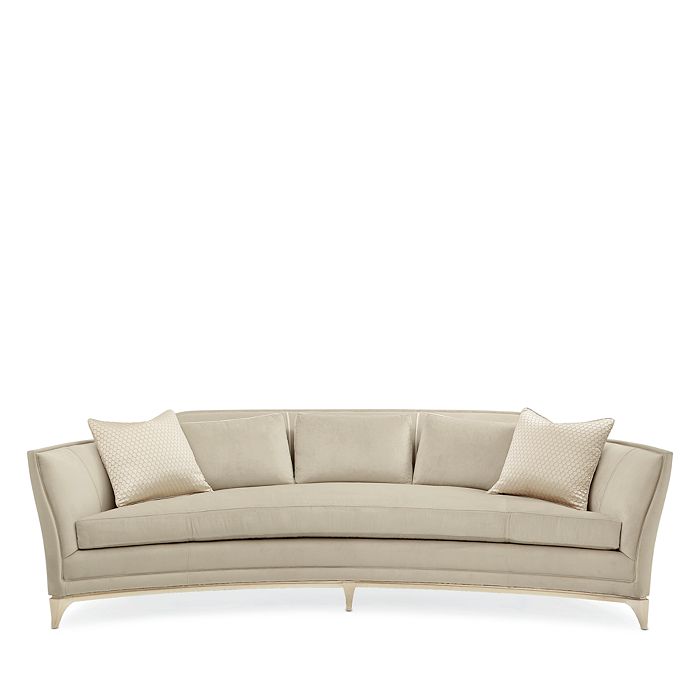 Caracole Bend The Rules Sofa In Beige