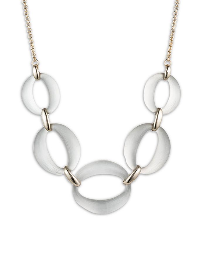 ALEXIS BITTAR LARGE FIVE-LINK NECKLACE, 16,AB00N118010