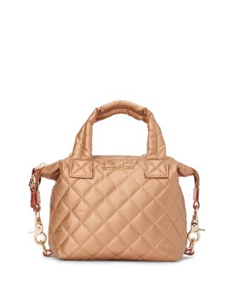 MZ WALLACE Metallic Micro Sutton Bag Bloomingdale's