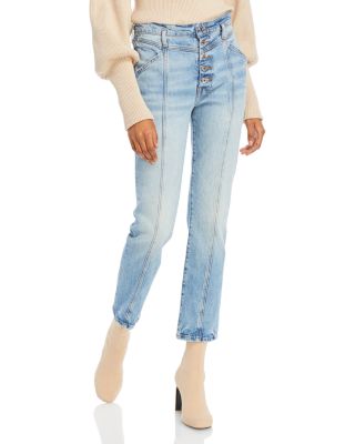 NWT✨Jonathan Simkhai Women's Marley Slim Ankle Jeans online - Laguna Light