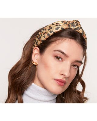 Lele Sadoughi - Knotted Leopard Print Headband