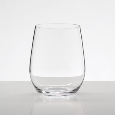 O Stemless Mixed Chardonnay & Cabernet Wine Glasses, Pay-6 Get 8 Set