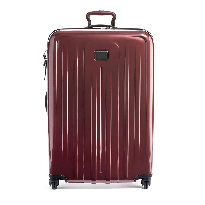 Tumi V4 Extended Trip Expandable 4 Wheeled Packing Case In Cordovan
