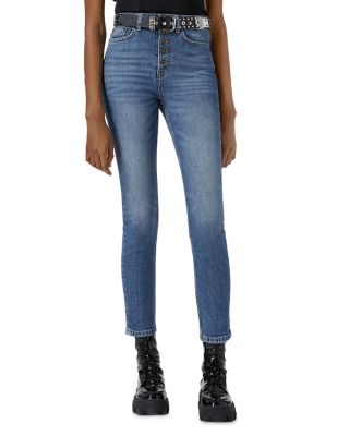 The Kooples Straight Leg Jeans in Blue 