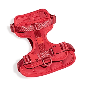 Wild One Cushioned Dog Harness In Red