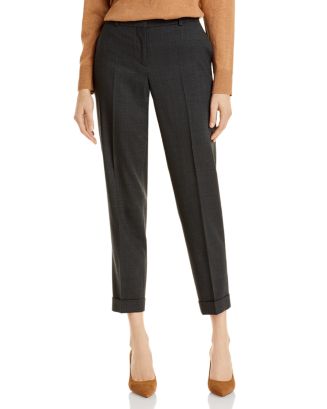 BOSS Tocanes Cuffed Ankle Pants | Bloomingdale's