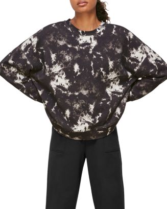 Fabulous WHISTLES Sweatshirt UK S Green spotted SD353 main image 0