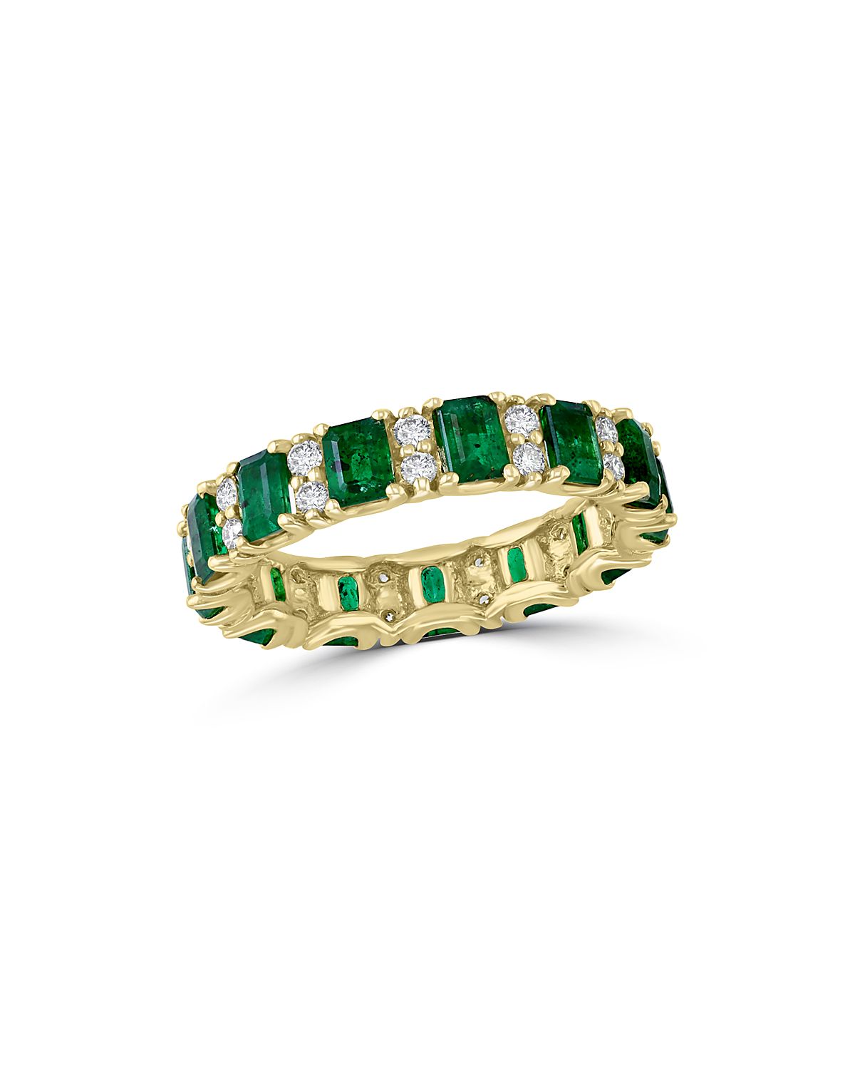 Bloomingdale's Fine Collection Emerald & Diamond Ring