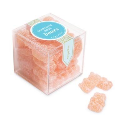 Sparkling Ros&eacute; Bears Small Cube, Set of 4