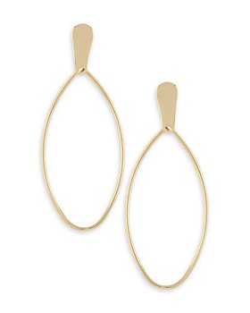 Bloomingdale's - Oblong Drop Earrings in 14K Yellow Gold - 100% Exclusive